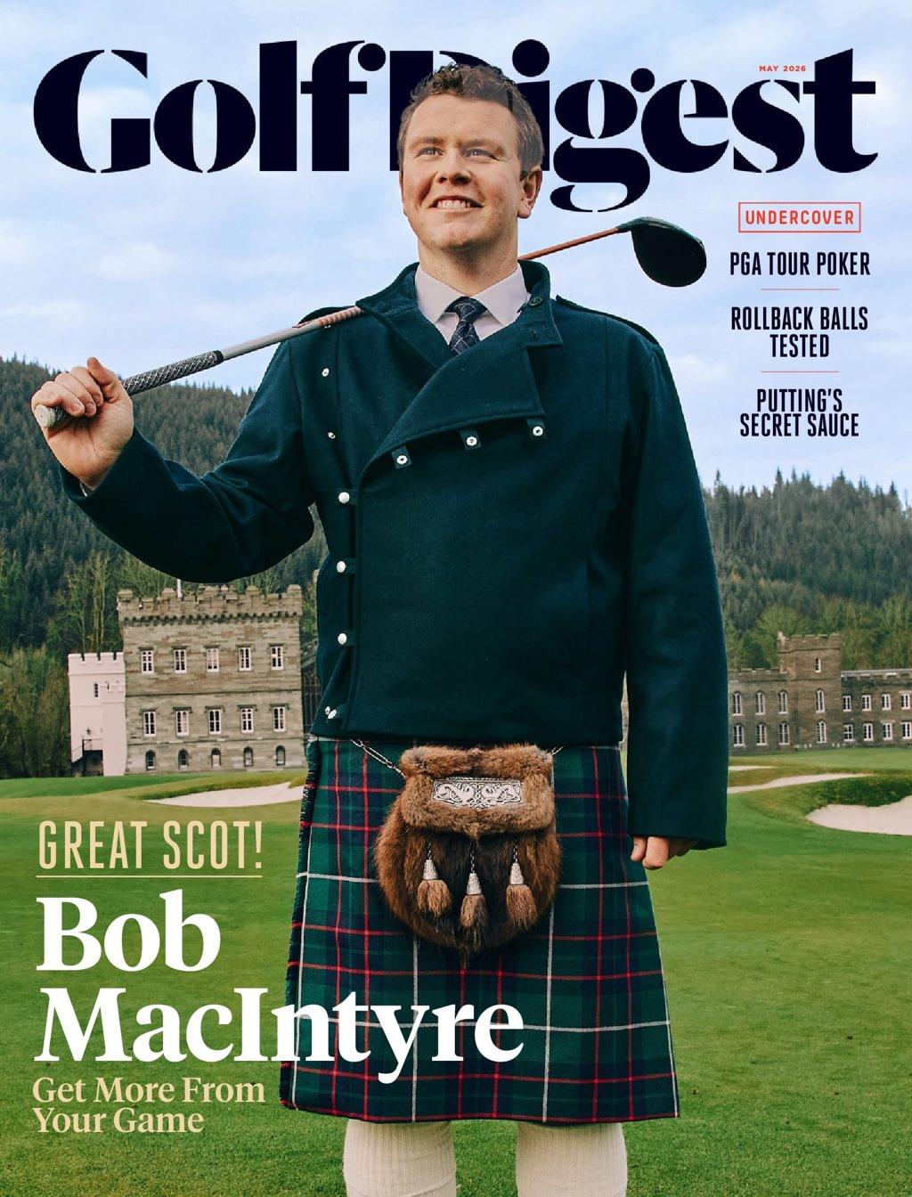 Golf Digest Magazine Subscription                    May 1st, 2026 Issue