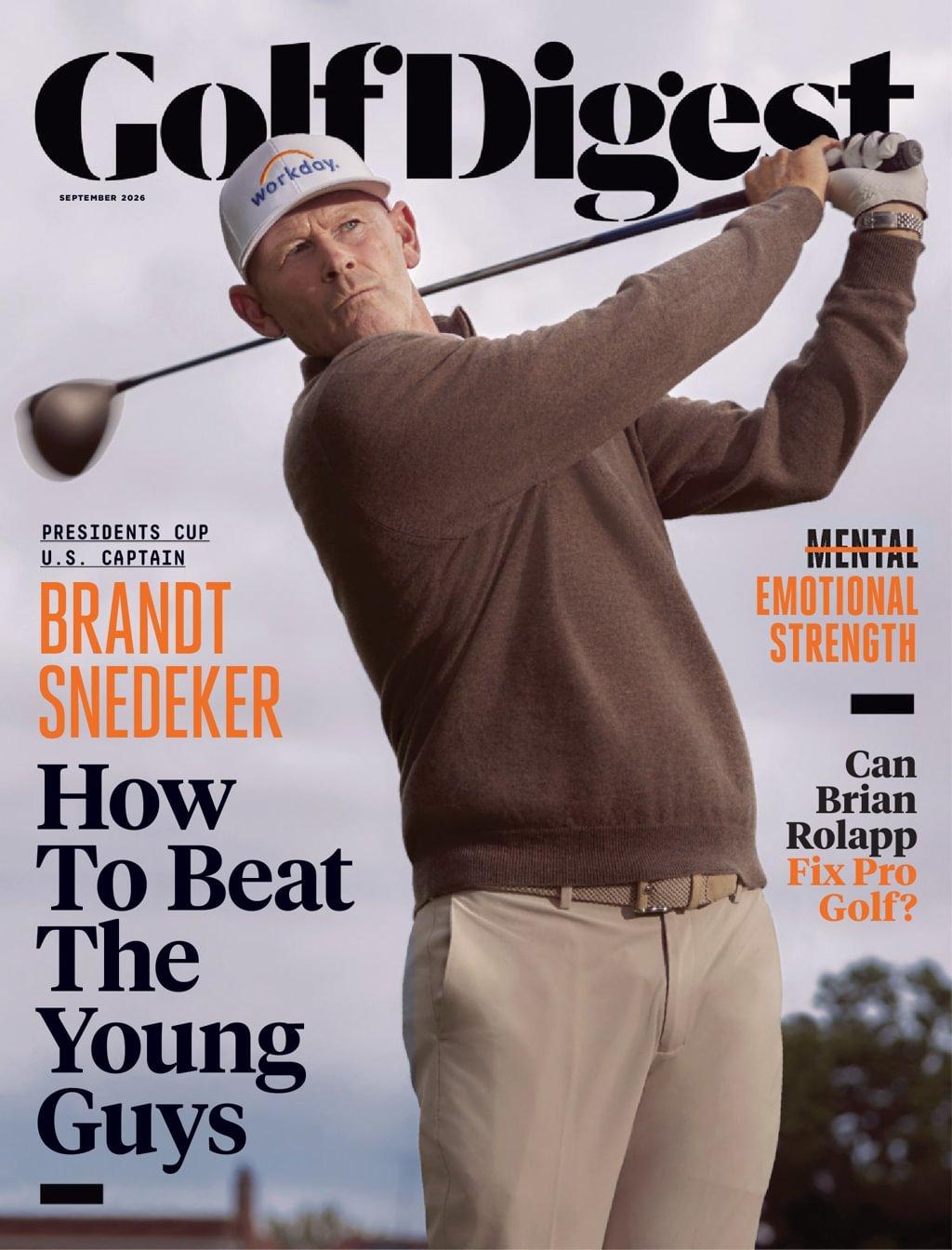 Golf Digest Magazine Subscription                    September 1st, 2026 Issue