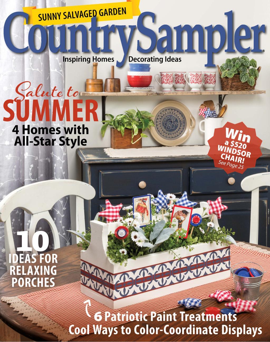 Country Sampler Christmas 2022 Country Sampler July 2022 (Digital) - Discountmags.com