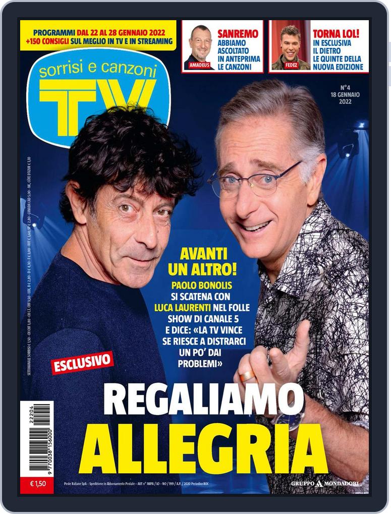 TV Sorrisi e Canzoni 2022 / 04 (Digital) 
