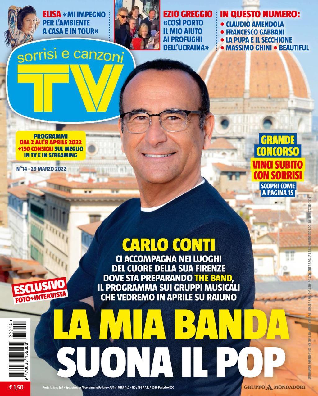 TV Sorrisi e Canzoni 2022 / 14 (Digital) - DiscountMags.com, image size:775x1019