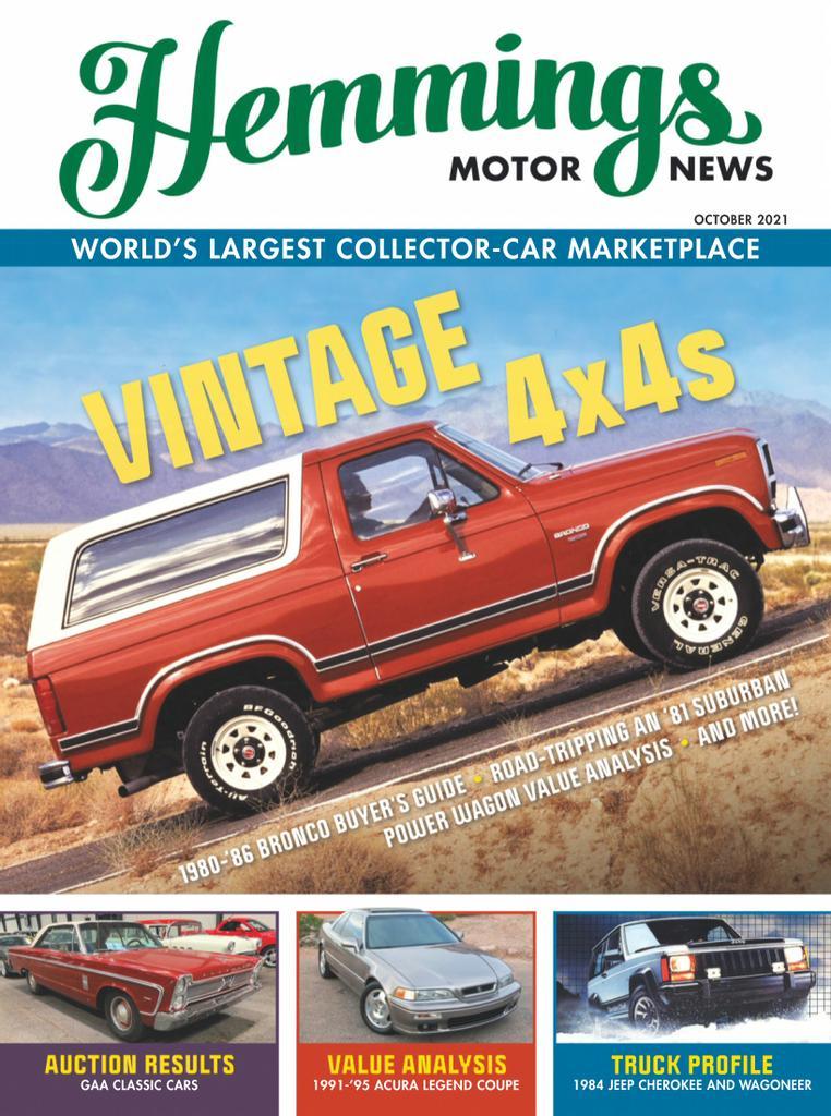 Hemmings Motor News Magazine Subscription Discount