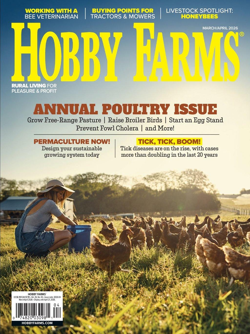 Hobby Farms Magazine Subscription                    February 17th, 2026 Issue