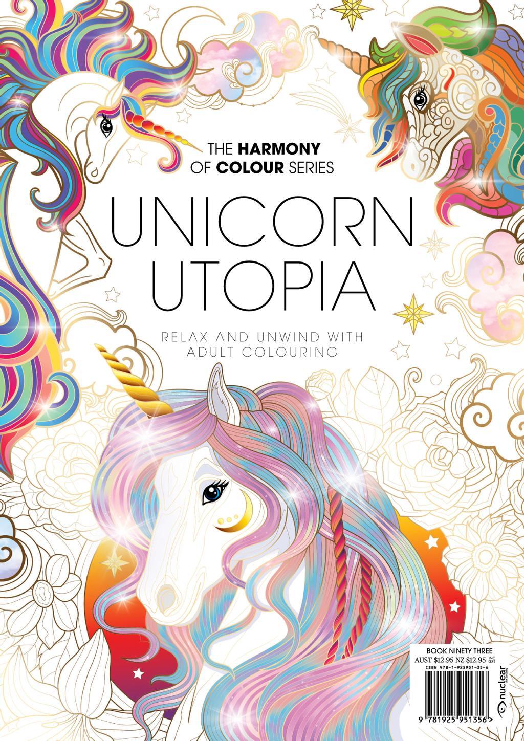 Colouring Book Unicorn Utopia Magazine Digital DiscountMags.ca