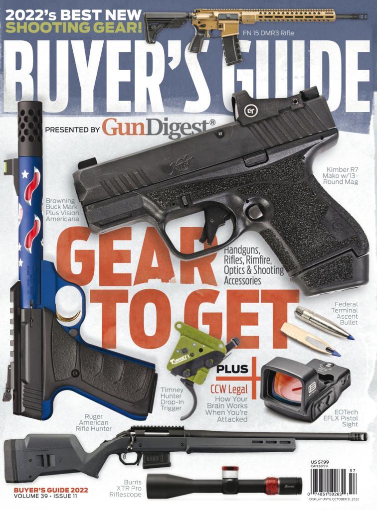 Gun Digest Buyer's Guide 2022 SIP #3 (Digital) - DiscountMags.ca