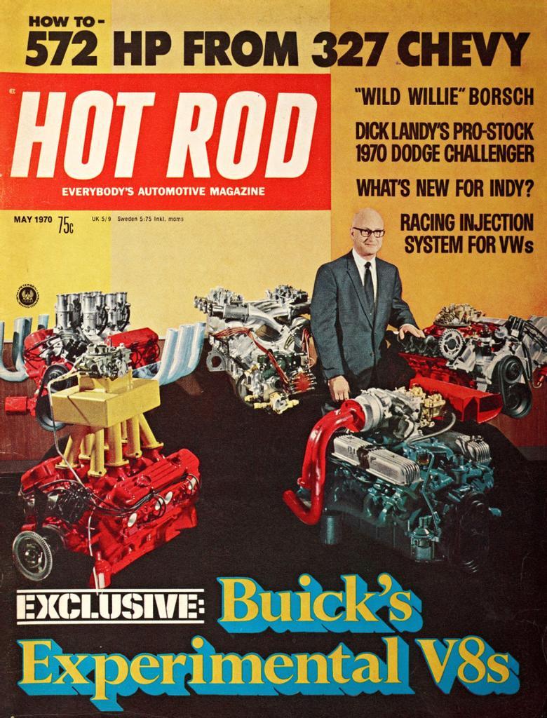 【Hot Rod】　ヴィンテージマガジン　1970年代 Hot Rod May 1970 (Digital) - DiscountMags.com