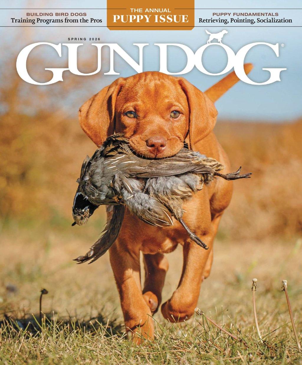 Gun Dog Magazine Subscription                    March 1st, 2026 Issue