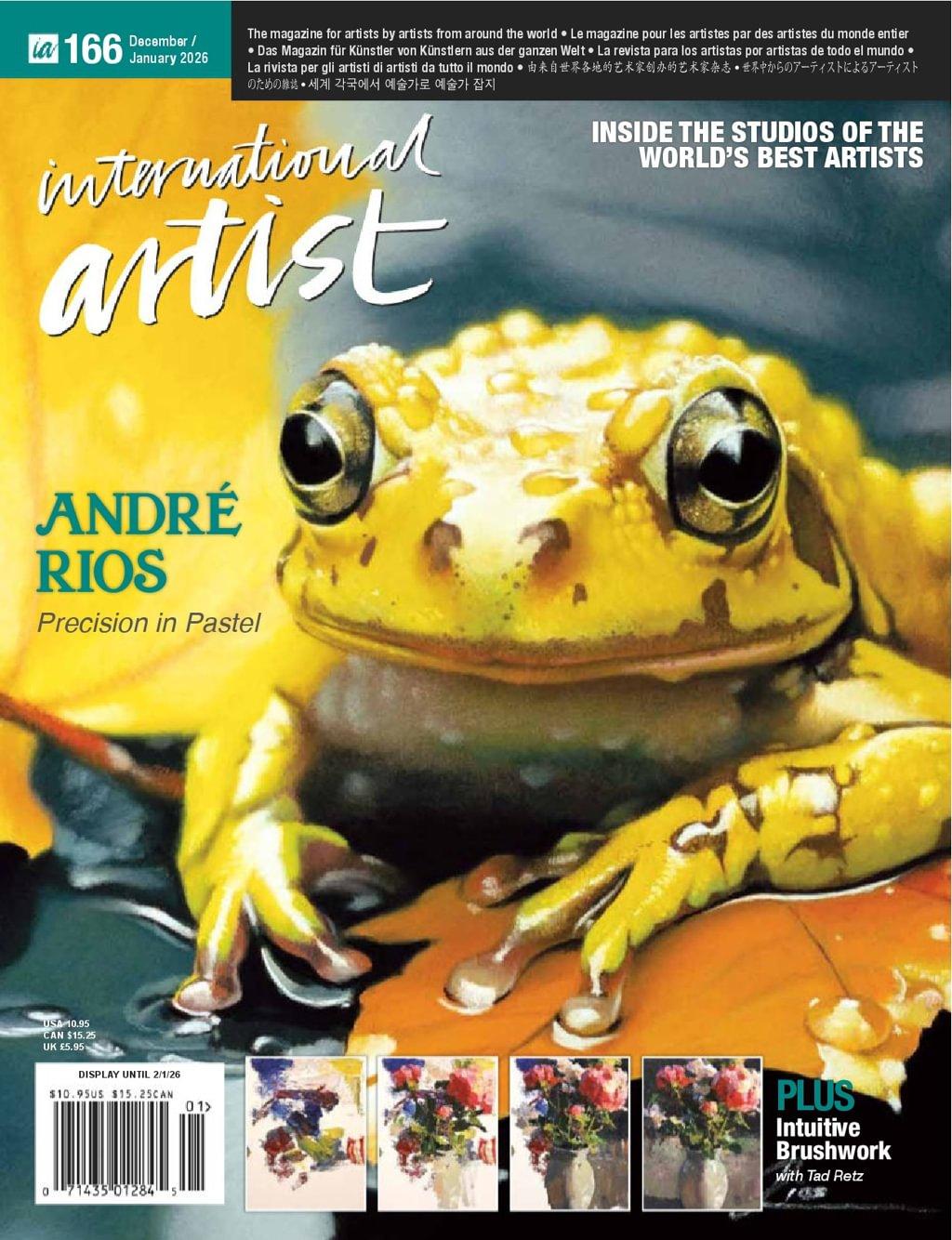 International Artist Magazine Subscription                    December 1st, 2025 Issue