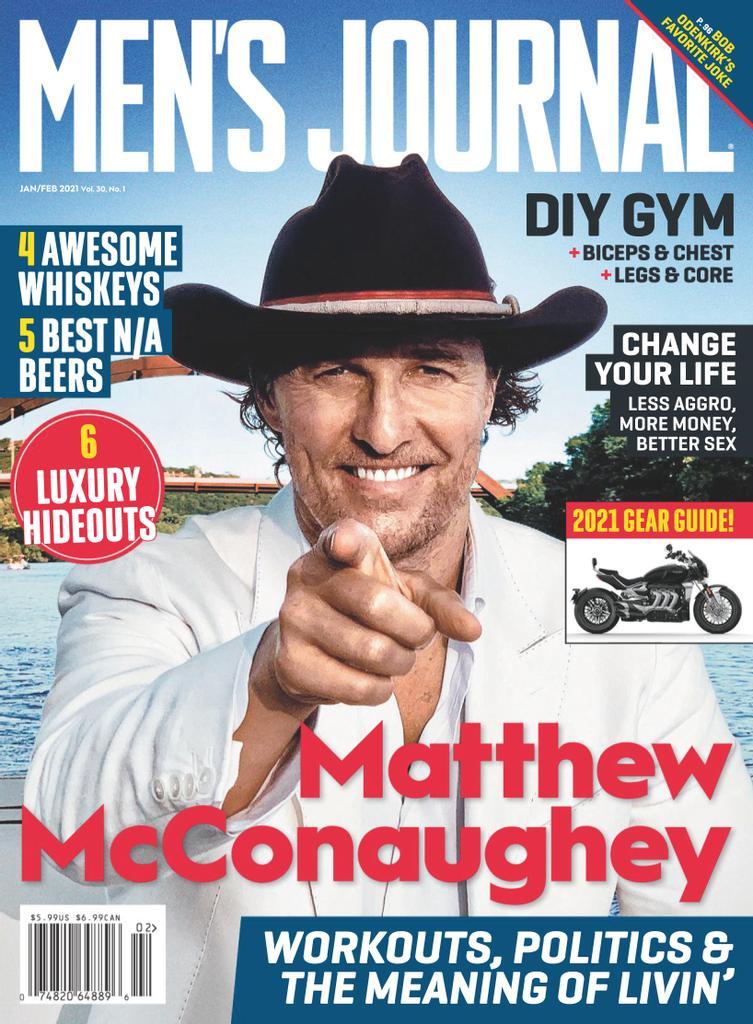 Men's Journal Magazine Subscription Discount A Man's Guide to Life