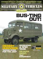 Military Vehicles Magazine Subscription June 1st, 2022 Issue