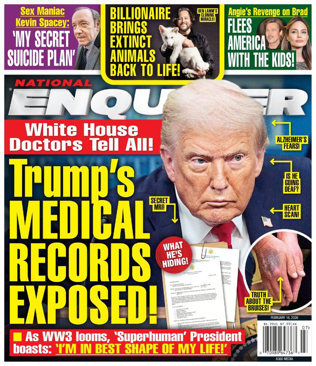 National Enquirer Magazine Subscription                    February 6th, 2026 Issue
