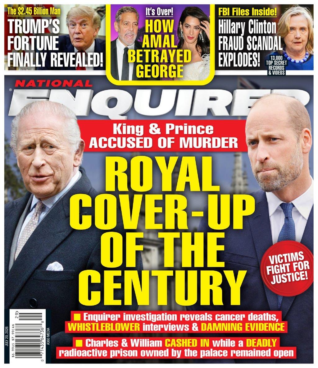 National Enquirer Magazine Subscription                    July 20th, 2026 Issue