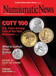Numismatic News Magazine Subscription                    May 28th, 2024 Issue