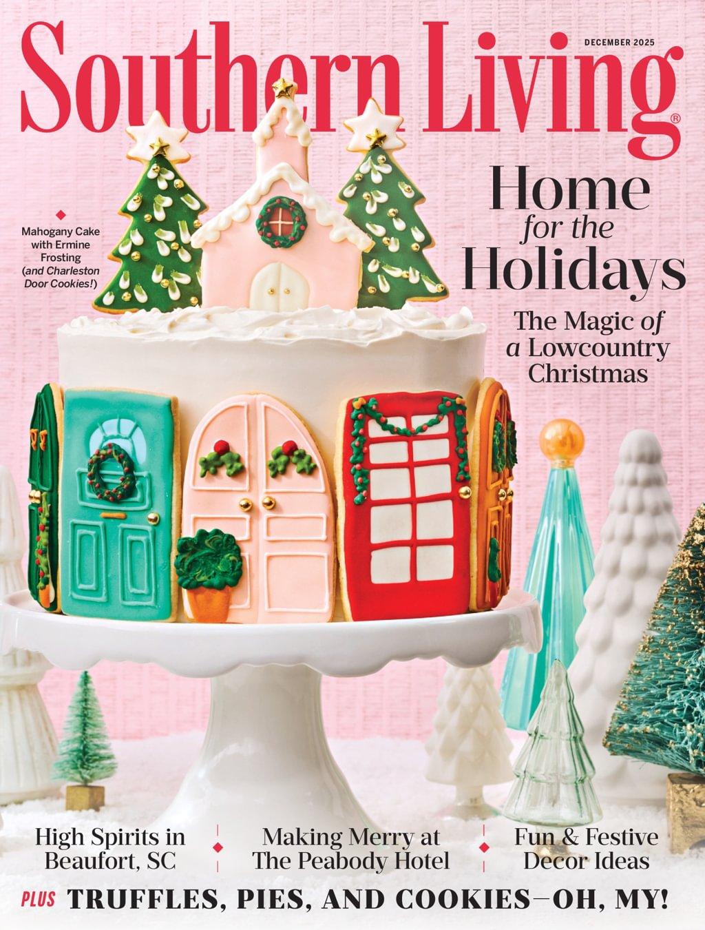 Southern Living Magazine Subscription                    December 1st, 2025 Issue