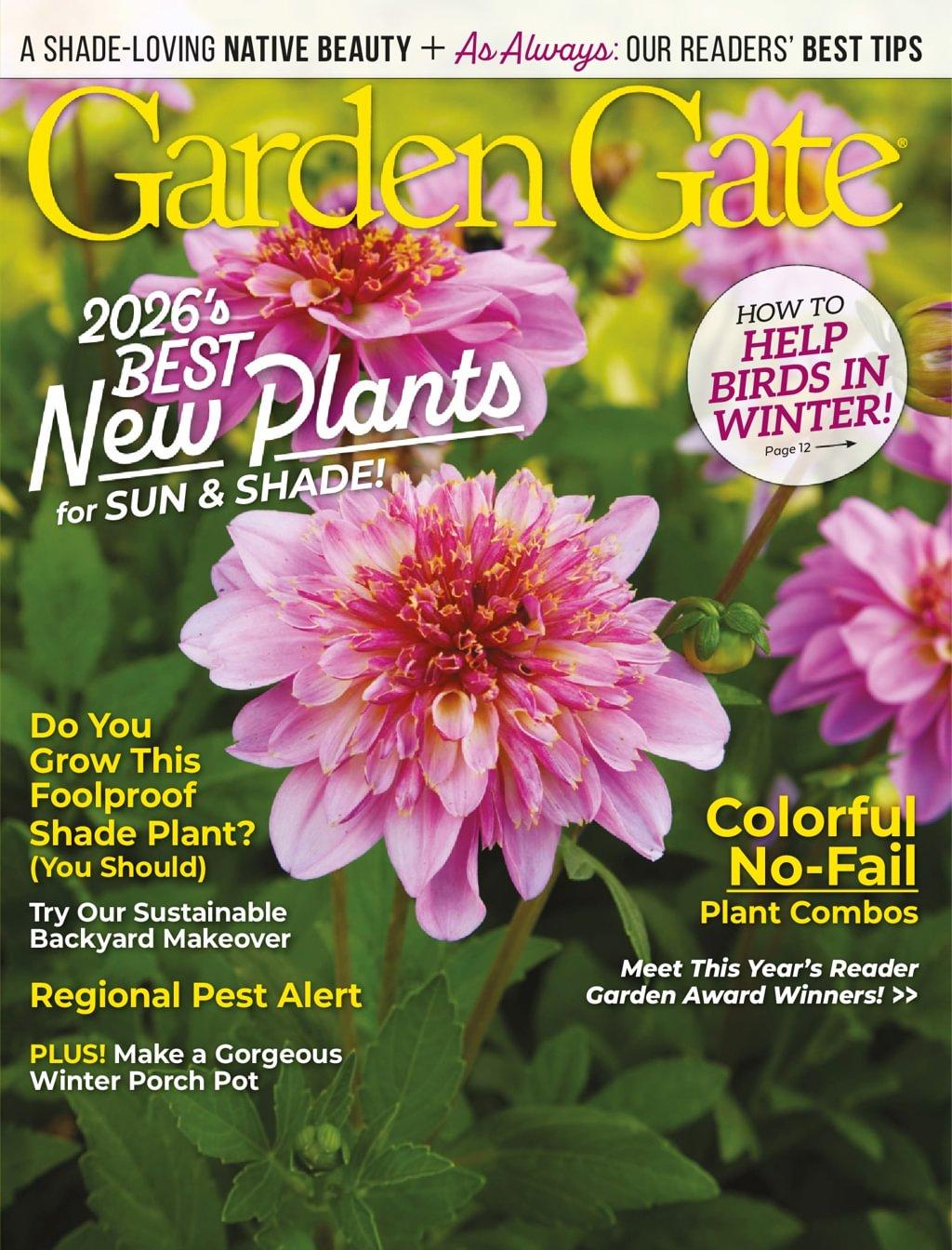 Garden Gate Magazine Subscription                    November 1st, 2025 Issue