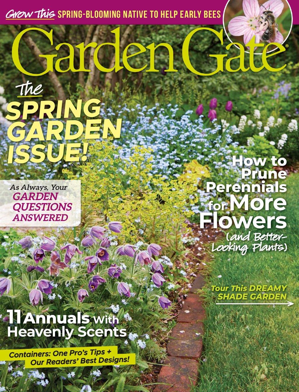 Garden Gate Magazine Subscription                    March 3rd, 2026 Issue