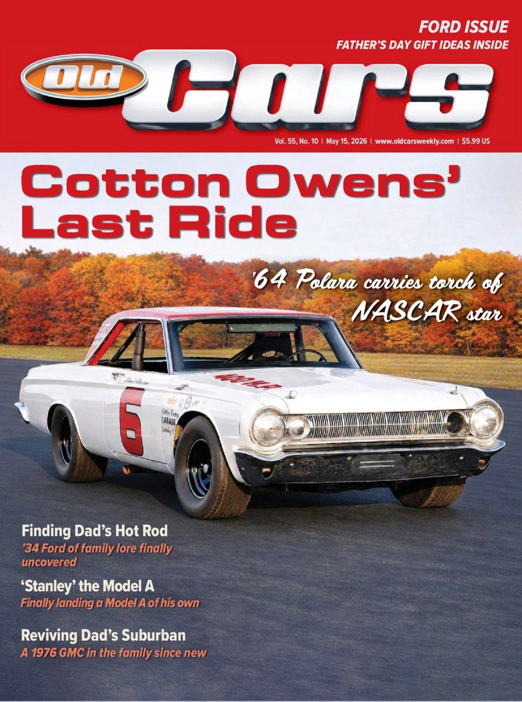 Old Cars Weekly Magazine Subscription                    May 15th, 2026 Issue