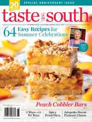 Taste Of The South Magazine Subscription                    July 1st, 2023 Issue