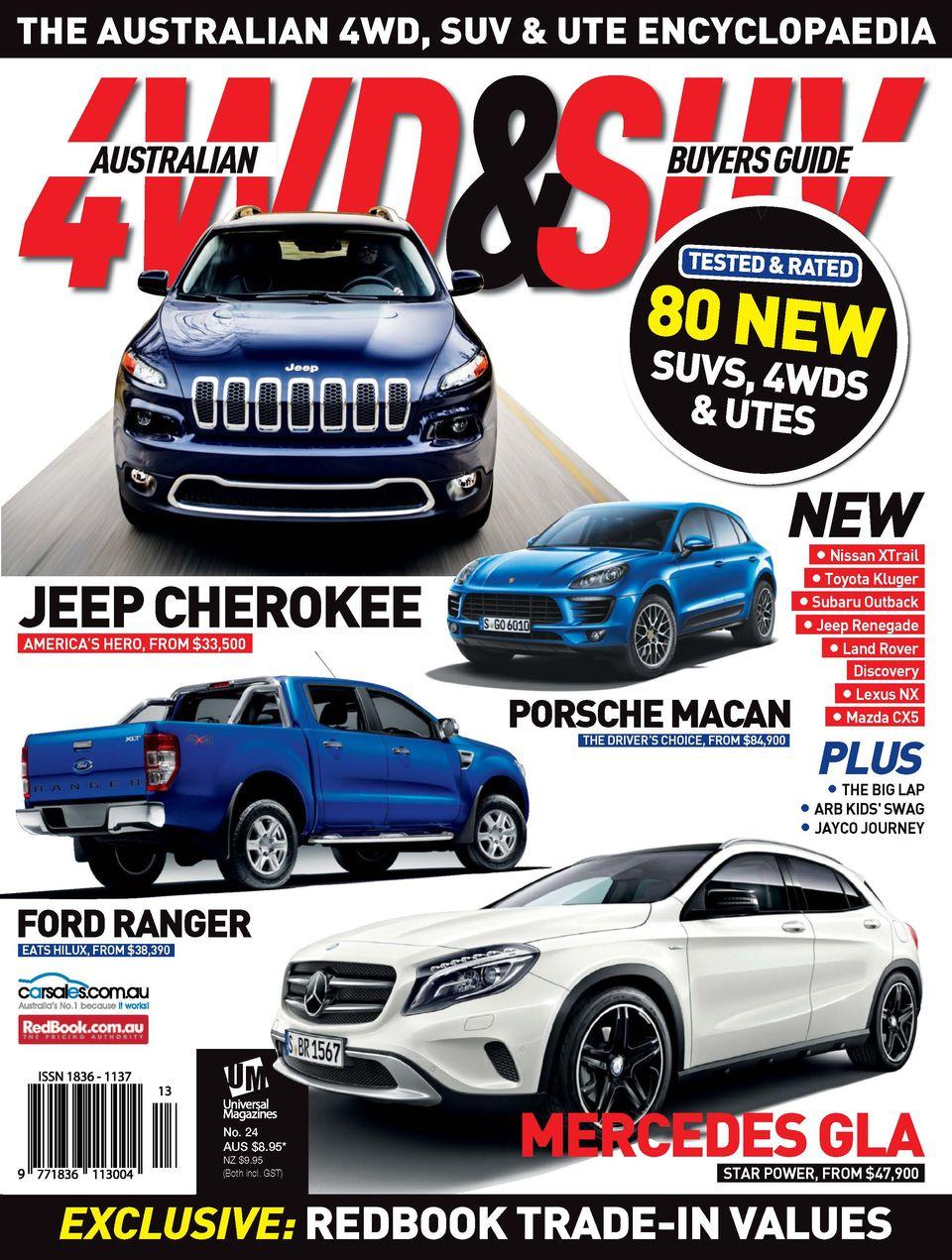 Australian 4WD & SUV Buyer's Guide Digital Back Issue Cover