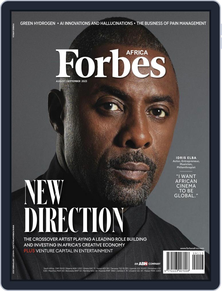 Forbes Magazine Cover Page
