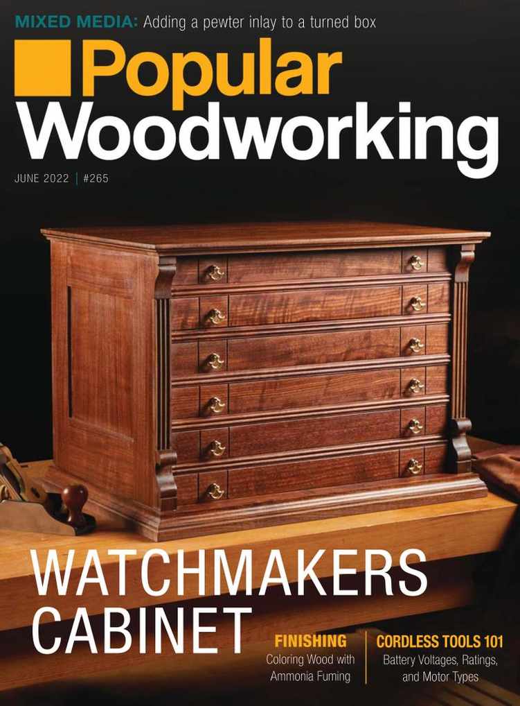 1-Year (6 Issues) of Popular Woodworking Magazine Subscription