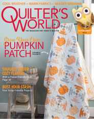 Quilters World Magazine Subscription September 1st, 2022 Issue