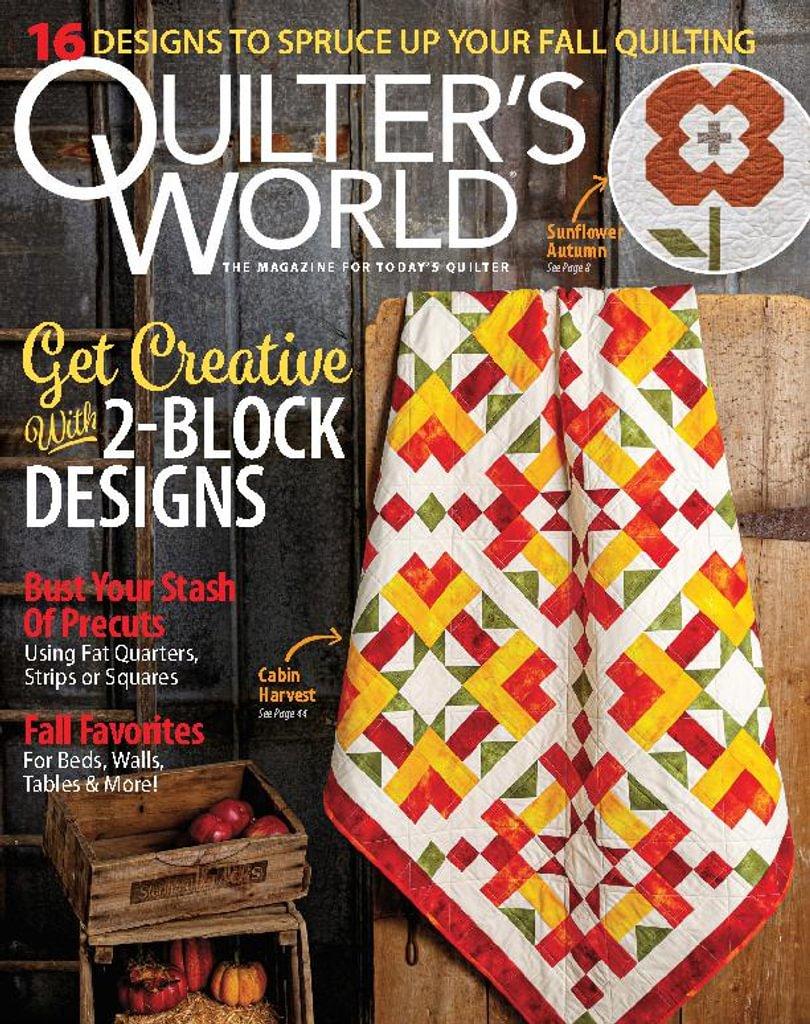 Quilter's World Magazine Subscription Discount The Magazine for Quilt