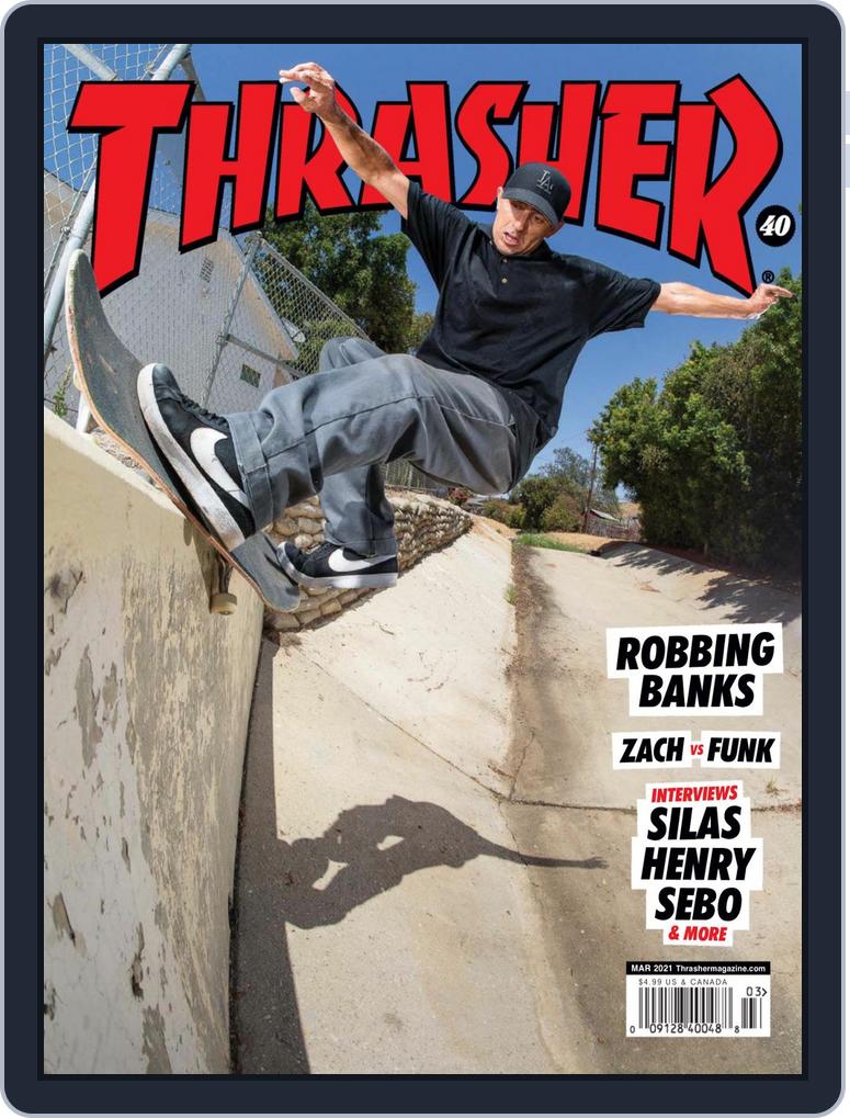 Skateboard Thrasher Mag Subscription Thrasher Magazine Issue 526