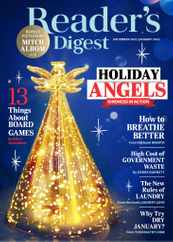 Reader's Digest Magazine Subscription December 1st, 2021 Issue