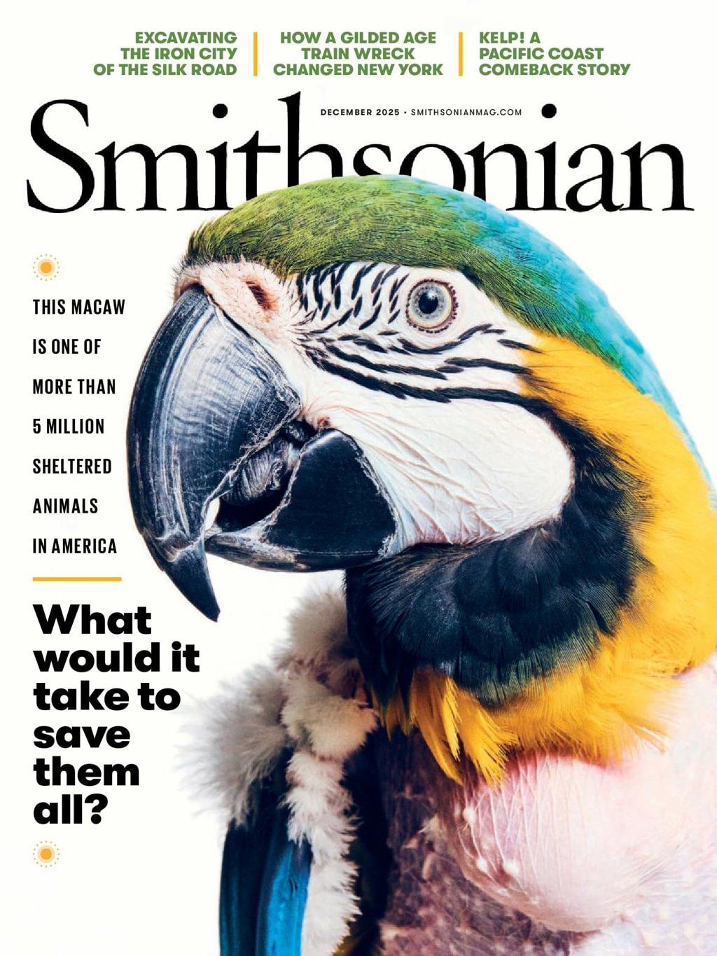 Smithsonian Magazine Subscription                    December 1st, 2025 Issue