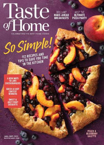 1-Year (6 Issues) of Taste of Home Magazine Subscription