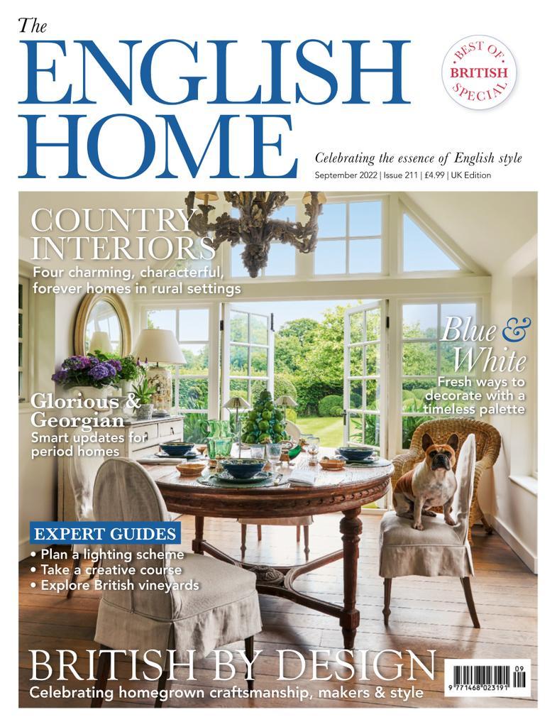 The English Home Magazine Subscription Discount Bringing England Home   5328 The English Home Cover 2022 September 1 Issue 