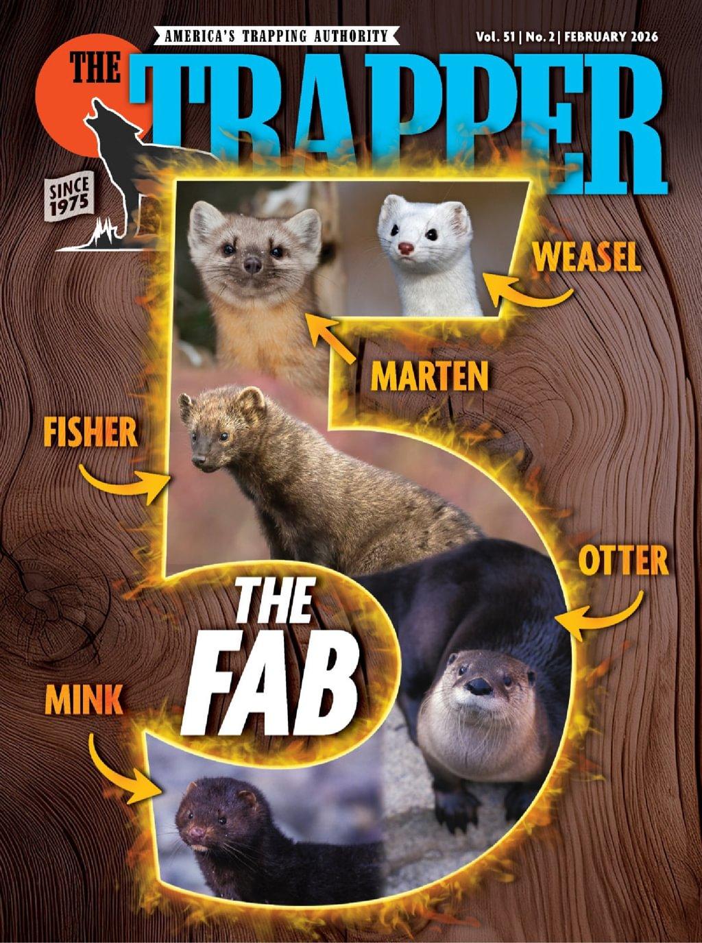 Trapper & Predator Caller Magazine Subscription                    February 1st, 2026 Issue