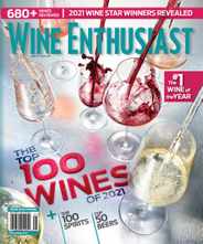 Wine Enthusiast Magazine Subscription December 15th, 2021 Issue