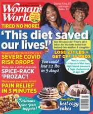 Woman's World Magazine Subscription January 24th, 2022 Issue