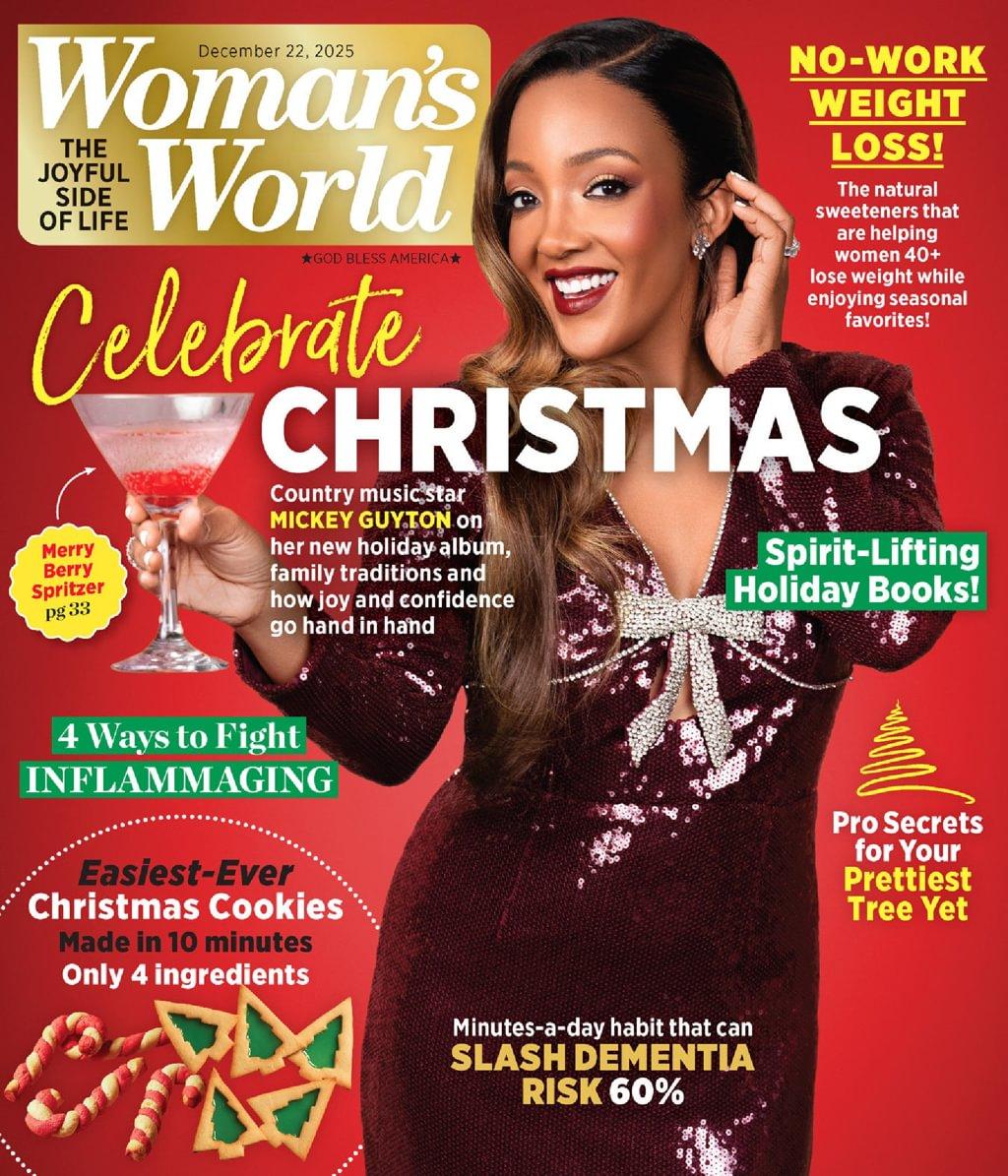 Woman's World Magazine Subscription                    December 22nd, 2025 Issue