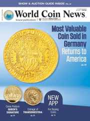 World Coin News Magazine Subscription July 1st, 2022 Issue
