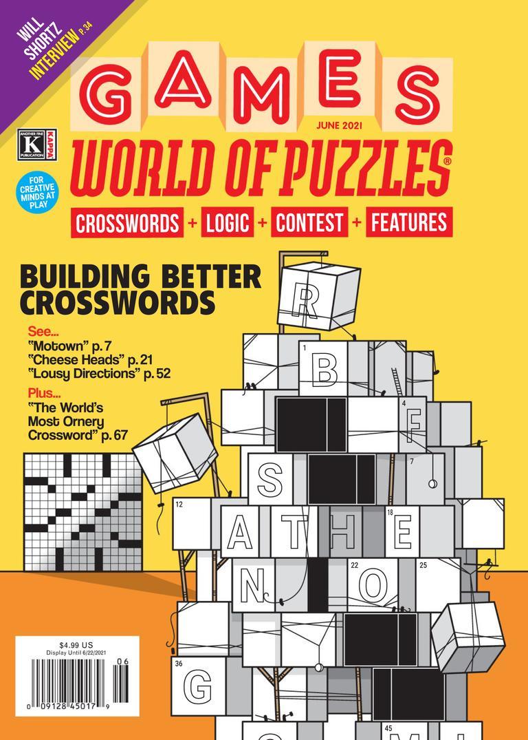 Games World Of Puzzles Magazine Subscription Discount Fun Puzzles Discountmags Com