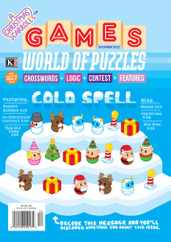 Games World of Puzzles Magazine Subscription                    December 1st, 2022 Issue