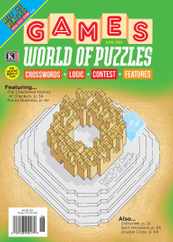 Games World of Puzzles Magazine Subscription June 1st, 2022 Issue