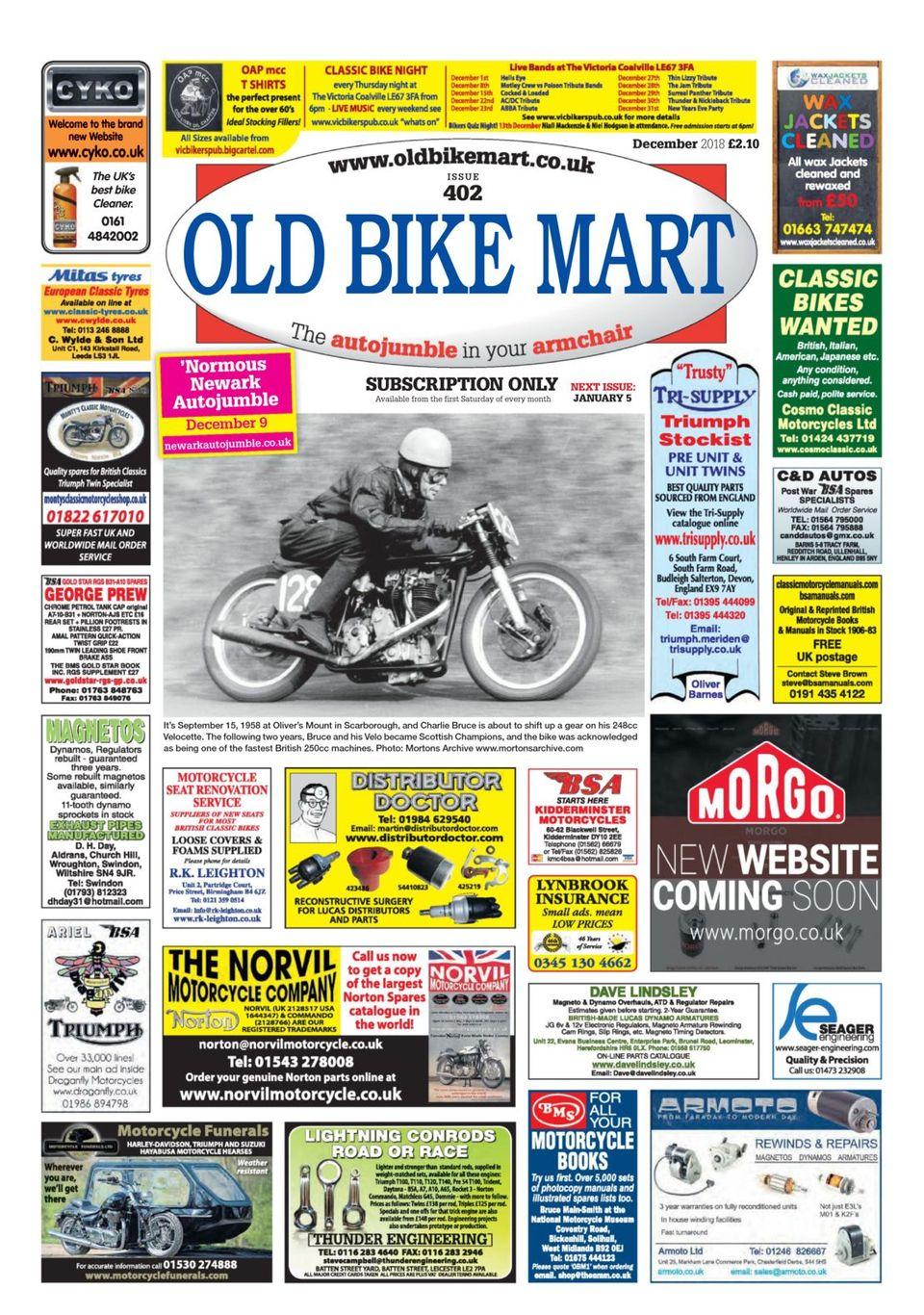 Old Bike Mart December 2018 (Digital)