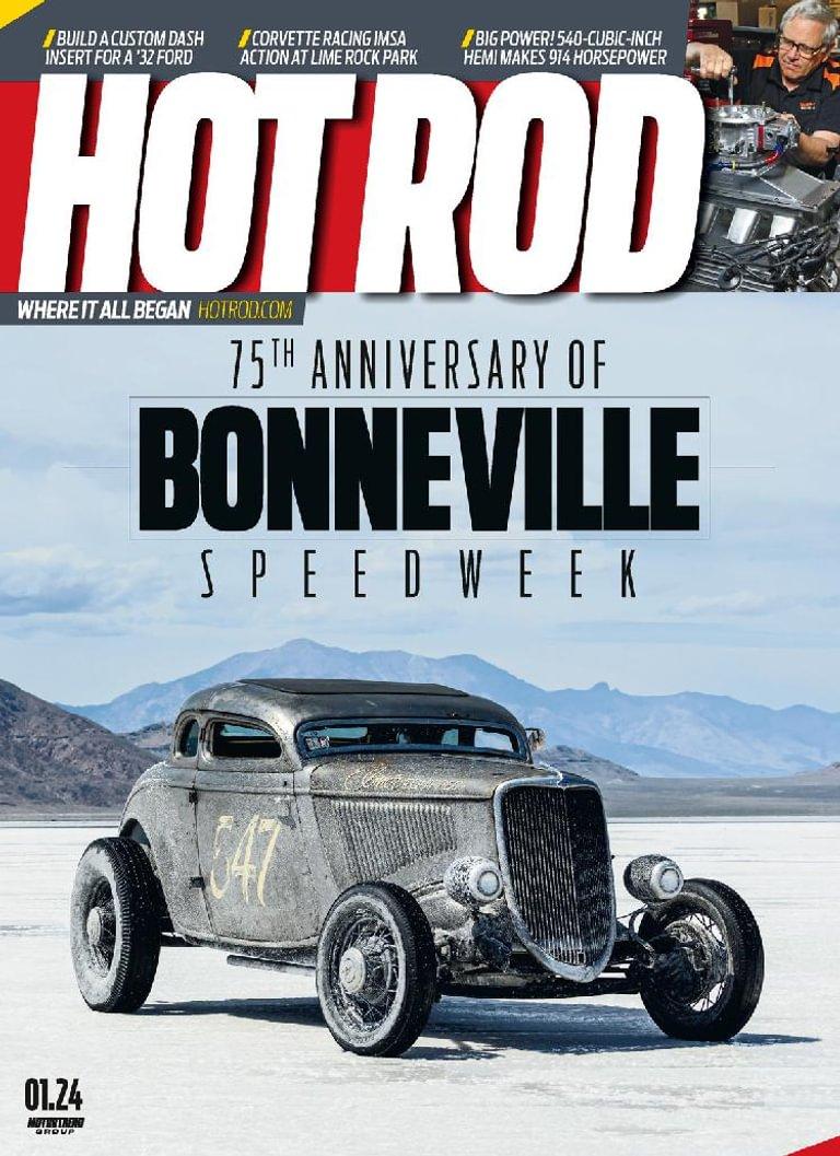 Hot Rod Magazine Subscription Discount Custom Roadsters Classic   5504 Hot Rod Cover 2024 January 1 Issue 