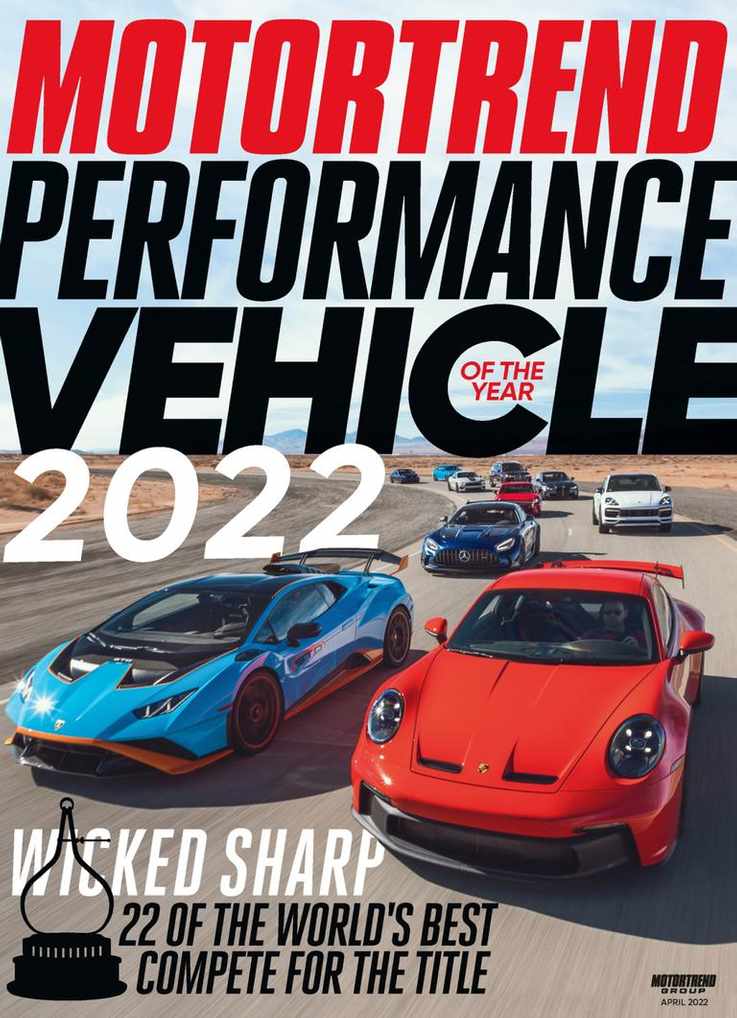 1-Year (12 Issues) of Motor Trend Magazine Subscription