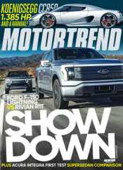 Motor Trend Magazine Subscription                    November 1st, 2022 Issue