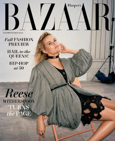 1-Year (10 Issues) of Harper's Bazaar Magazine Subscription