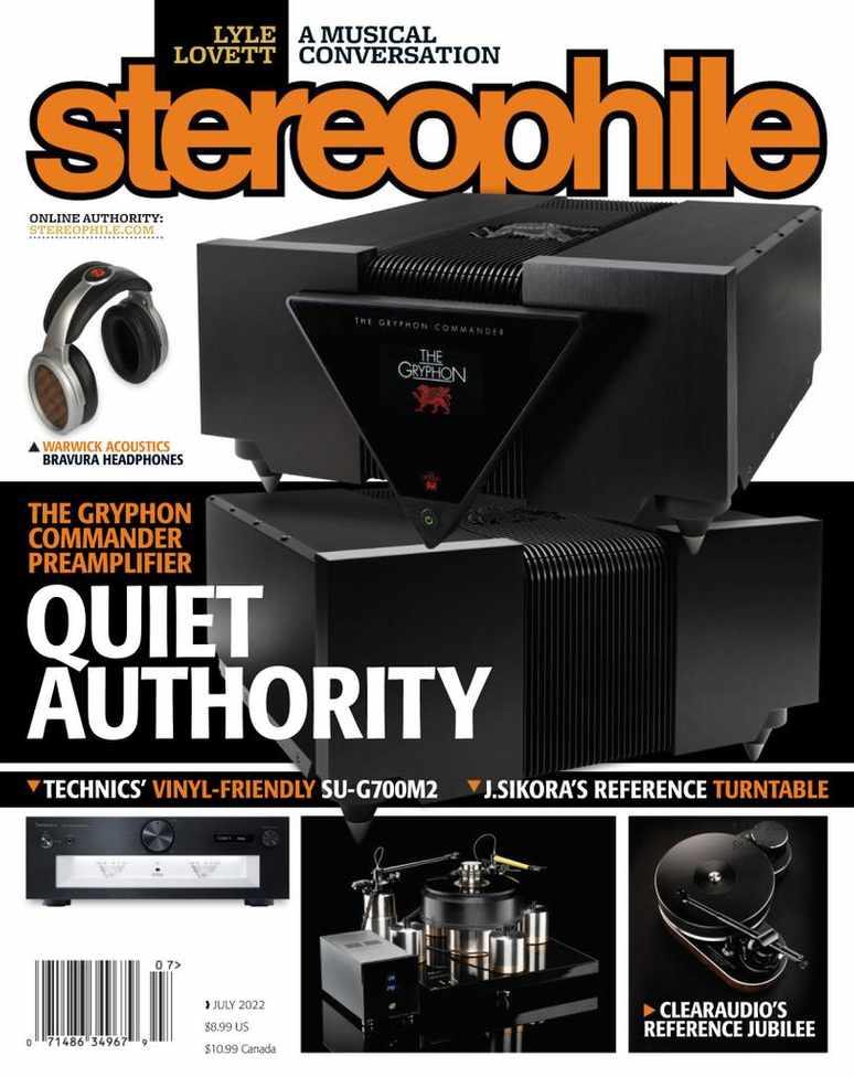 1-Year (12 Issues) of Stereophile Magazine Subscription