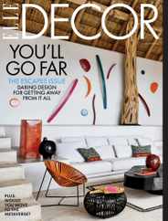 Elle Decor Magazine Subscription                    November 23rd, 2022 Issue