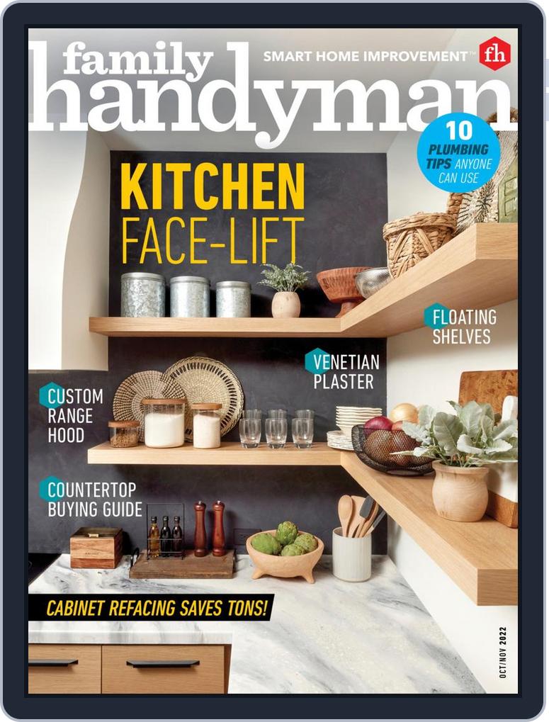 Family Handyman Magazine Digital Subscription Discount ...