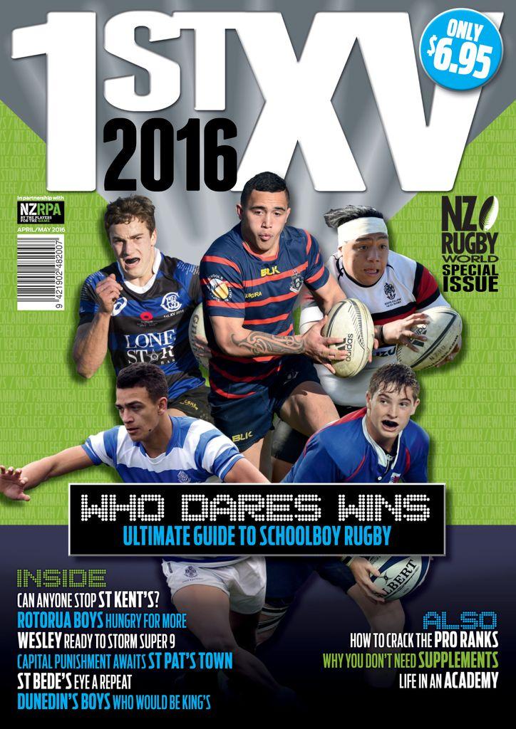 Rugby magazine セット 2017年　1年分 58353-nz-rugby-world-first-xv-