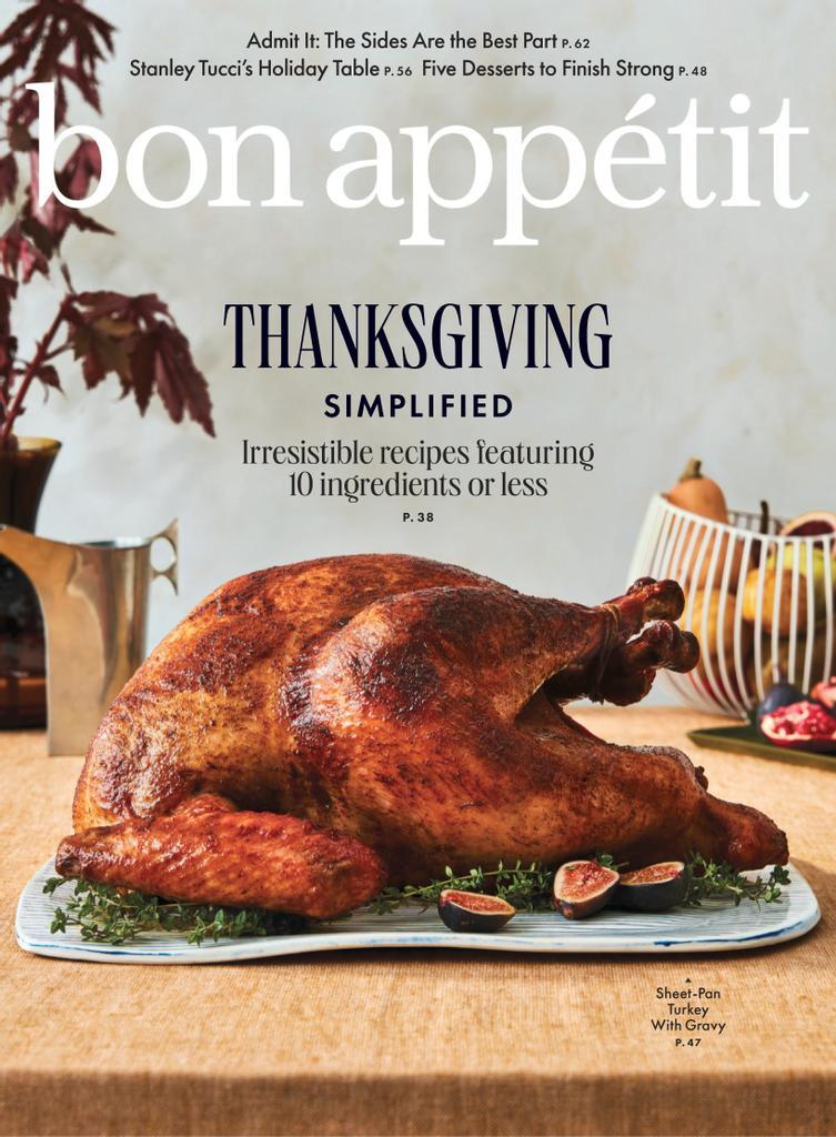 Bon Appetit Magazine Subscription Discount Enjoy Your Food Everyday   5869 Bon Appetit Cover 2021 November 1 Issue 